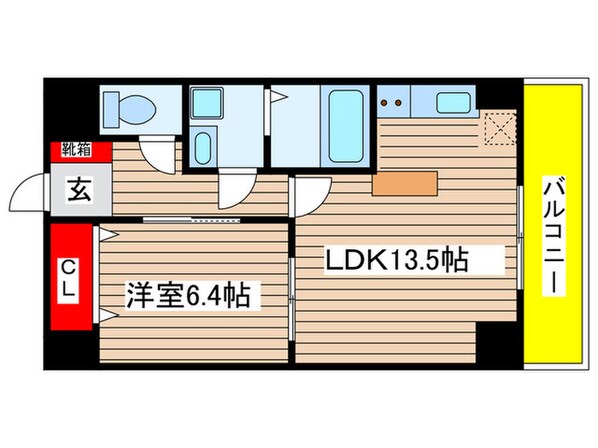 パンジー豆田の物件間取画像